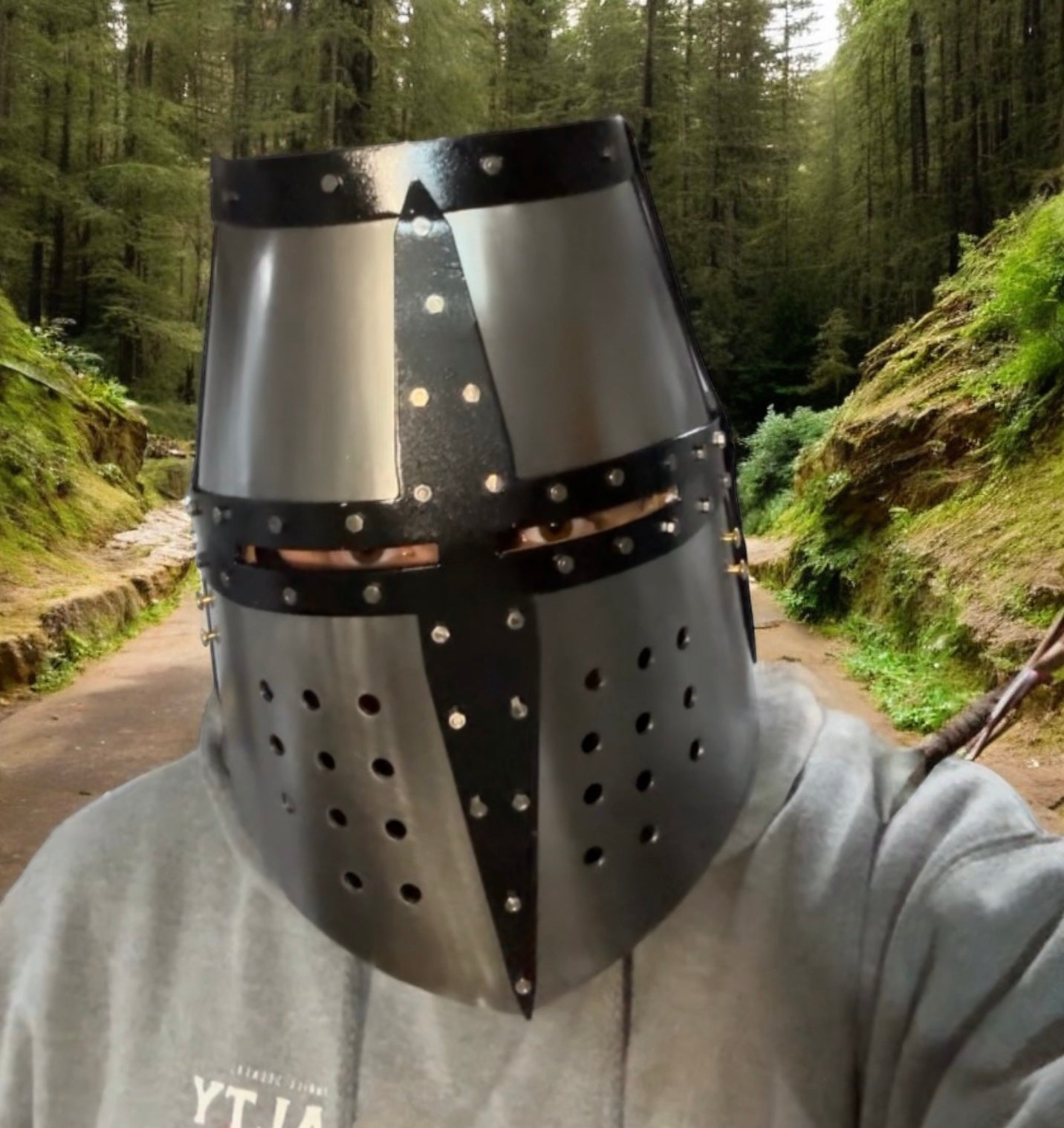 "Crusader Knight's Great Helm" (detailed version)