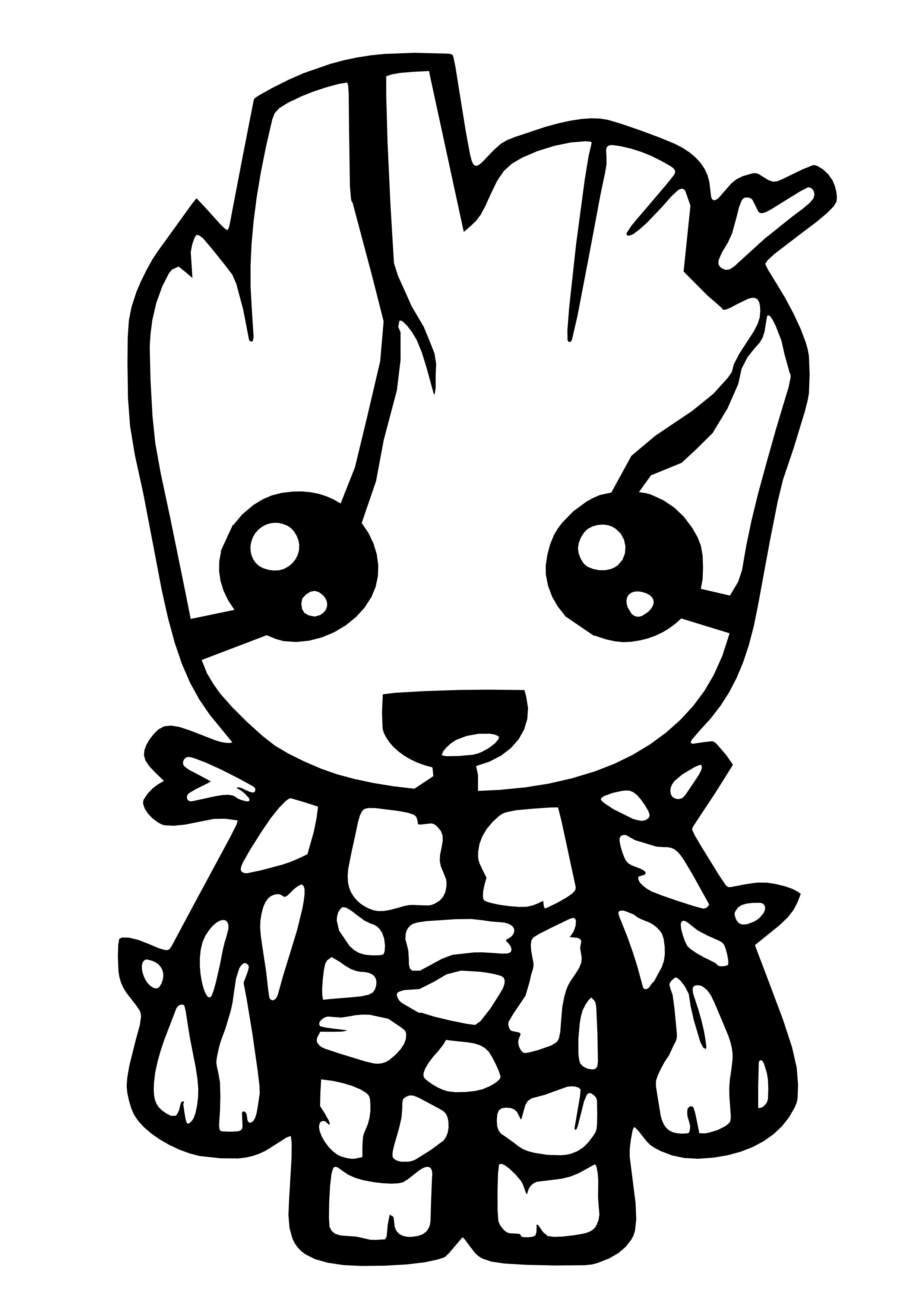 Baby groot (digital files) – Benjineering