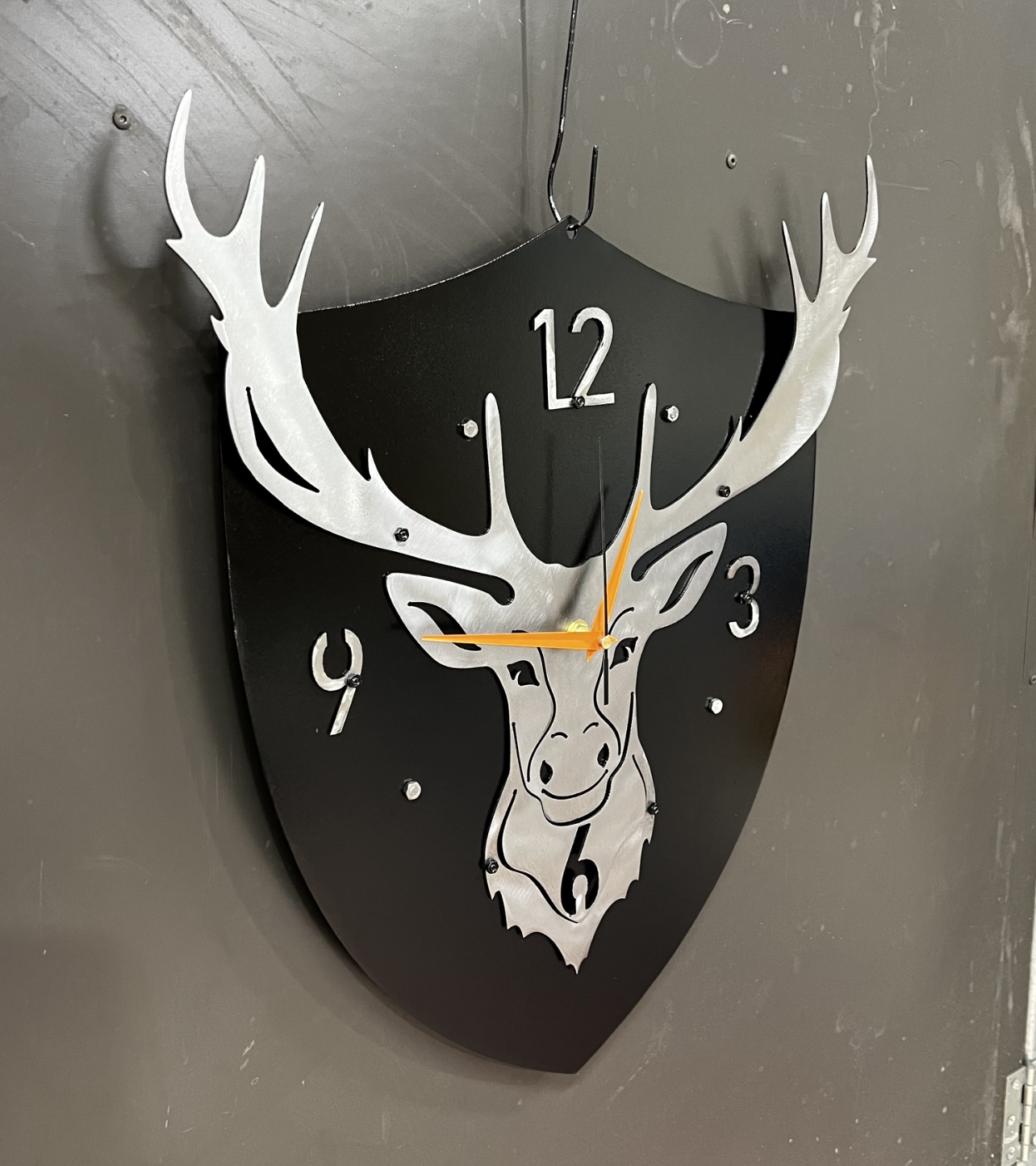 deer trophy clock (digital files)