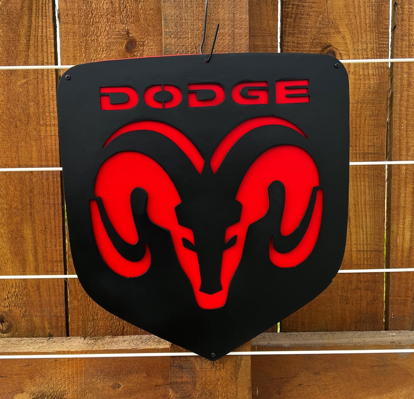 Dodge Double wall art